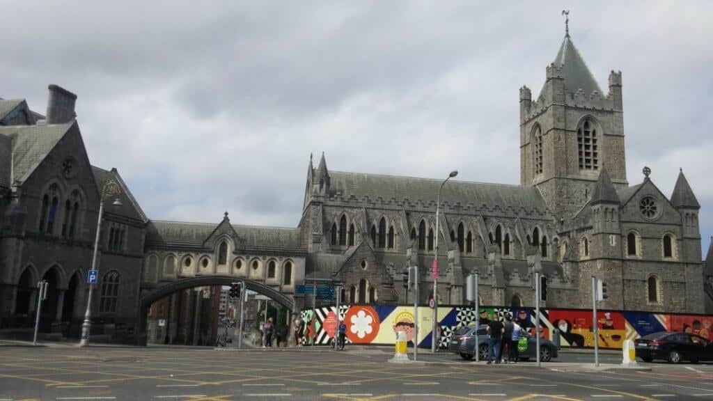 Christ Church Cathedral is one of the places to visit in Dublin, Ireland 