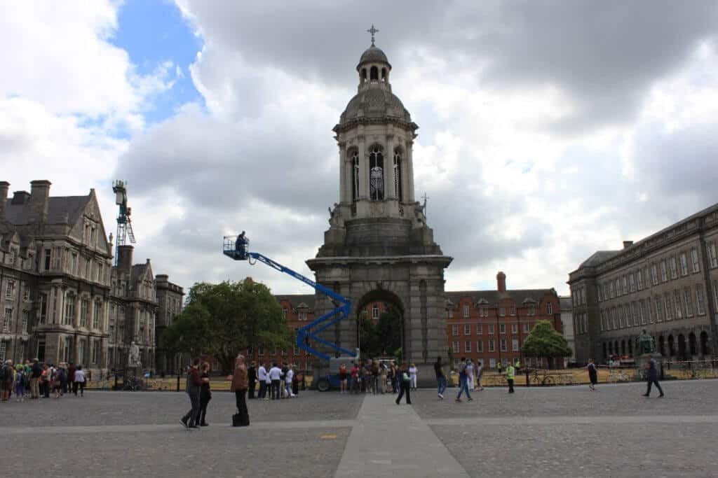 Trinity College is one of the places to visit in Dublin, Ireland