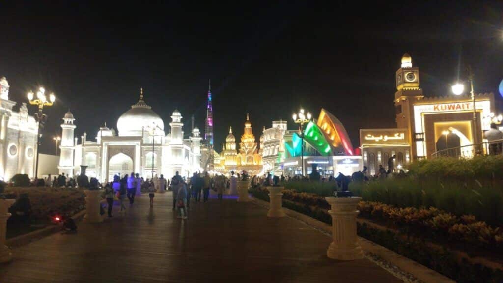 View of the Global Village, Dubai things to do, attractions in Dubai