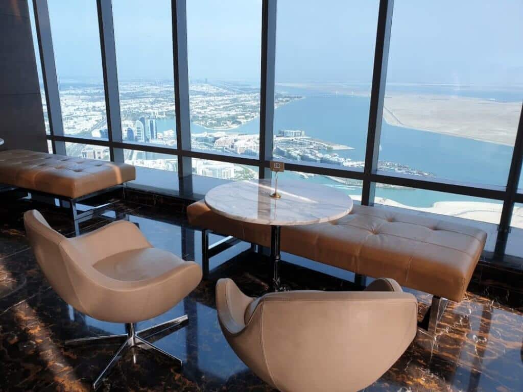 Etihad Towers, Abu Dhabi, Observation Deck at 300, view