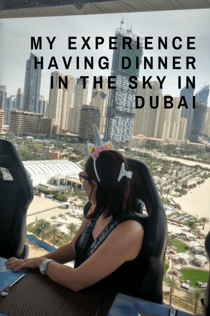 My experience having Dinner in the Sky in Dubai