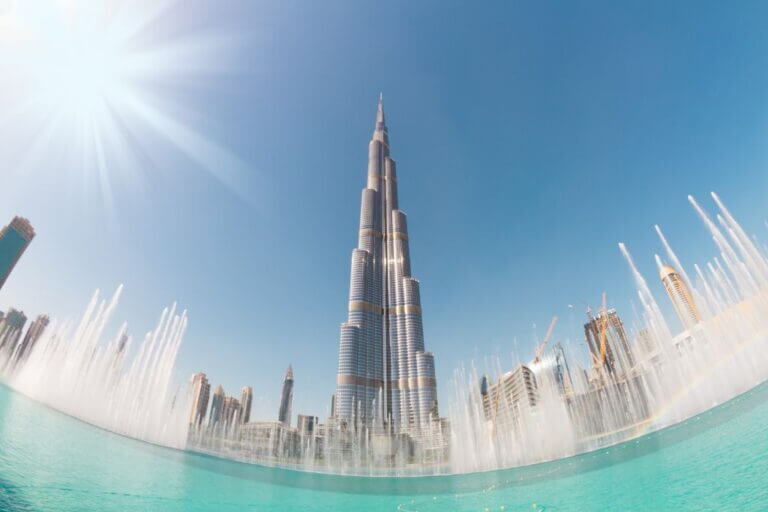 Dubai: Burj Khalifa, Dubai Mall & Fountain Show