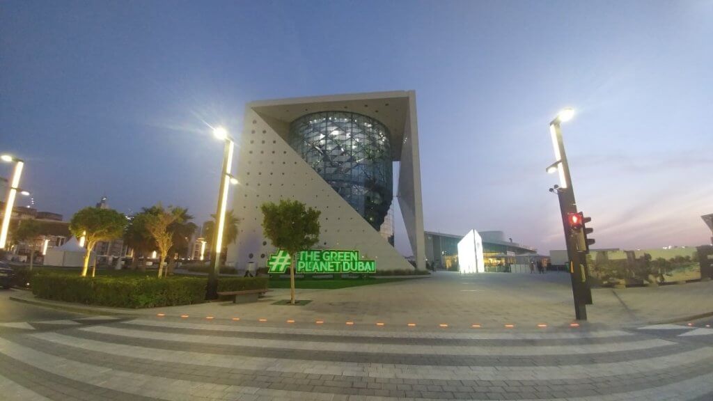 View of the Green Planet, Dubai, attractions in Dubai, rainforest attraction