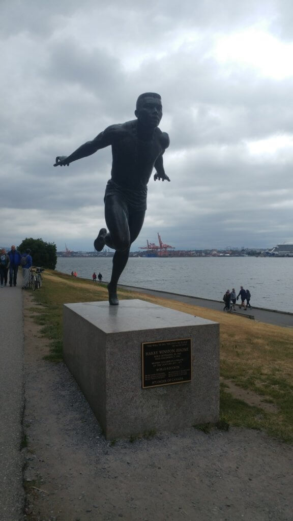 Harry Jerome Statue, Vancouver, Stanley Park statues