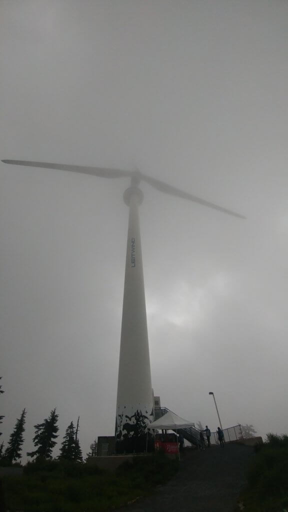 The Eye of the Wind, turbine, Grouse Mountain