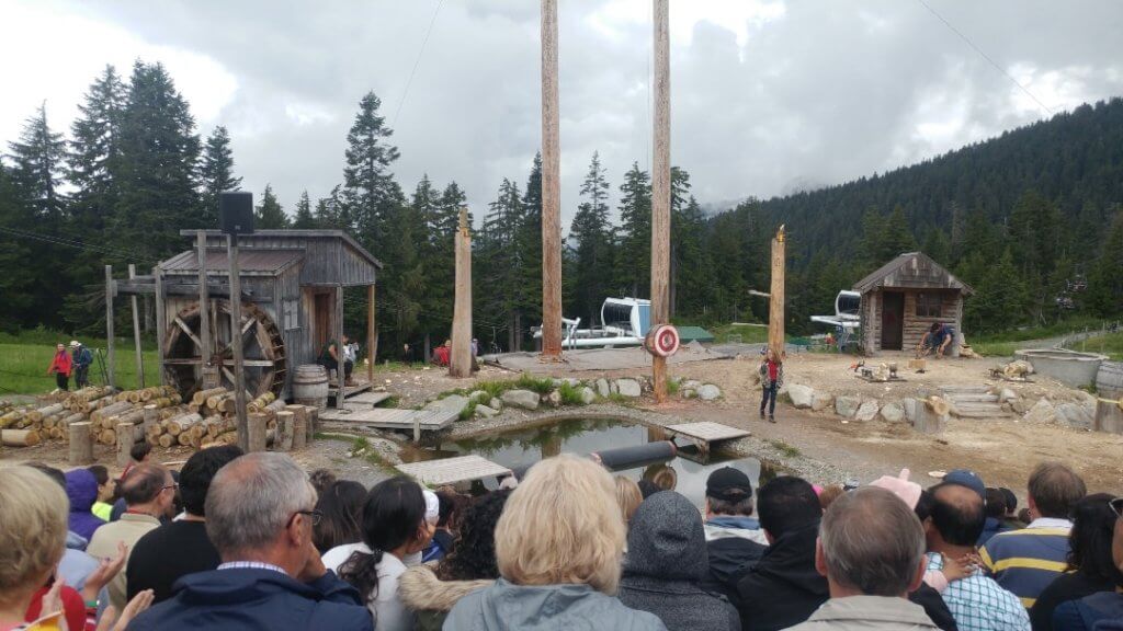 World-famous Lumberjack Show, Grouse Mountain, Grouse Mountain Vancouver 