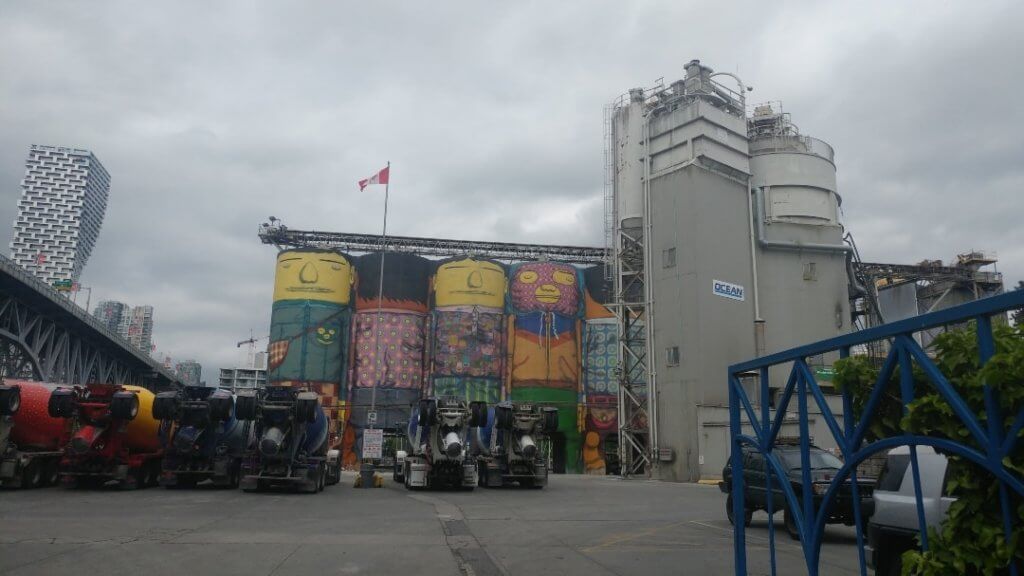 Giants Murals, Granville Island, Vancouver