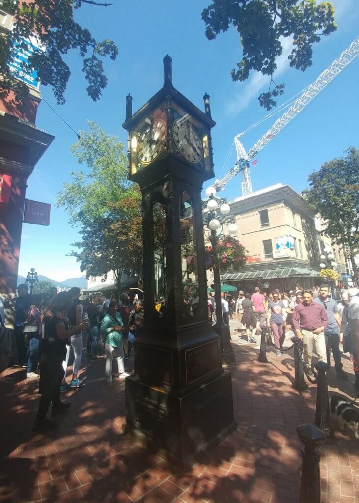 The Steam Clock Gastown Vancouver British Columbia