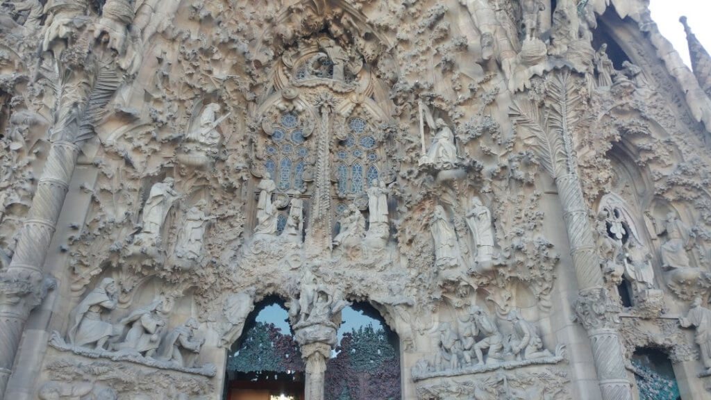 Nativity Facade, Sagrada Familia, Barcelona, Spain