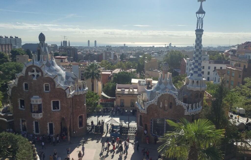 Park Guell, houses, Gaudi