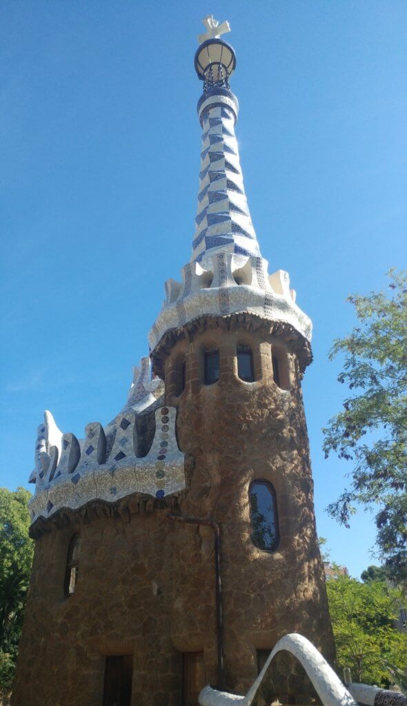 The Porter's Lodge, Gaudi, Park Guell gingerbread houses