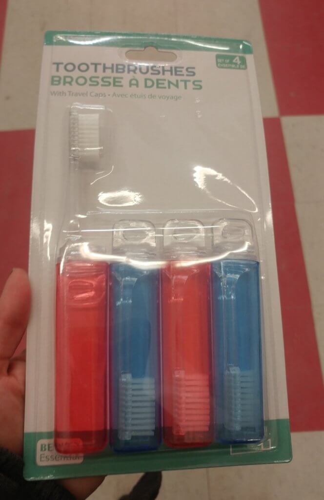 foldable toothbrushes