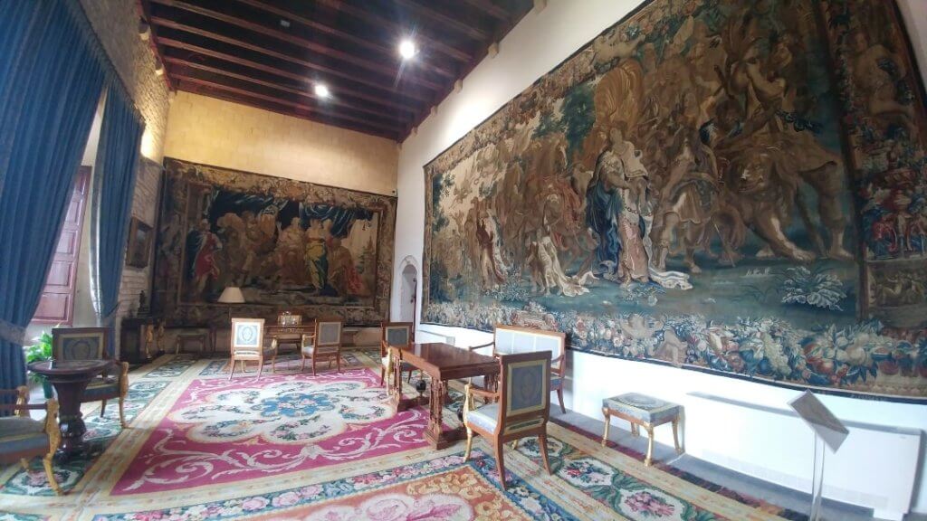 Royal Apartments, tapestries, Spain 