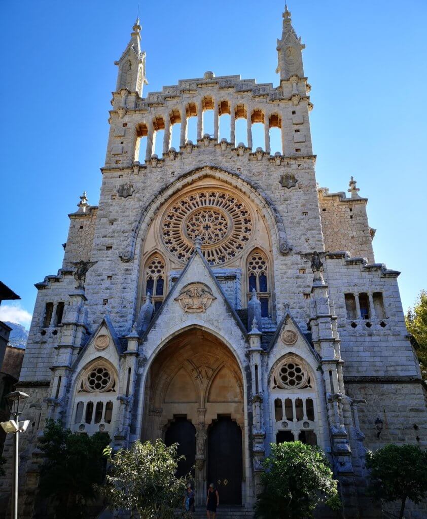 Church of Sant Bartomeu, church, Soller, main attraction in Soller, day trip to Soller from Palma
