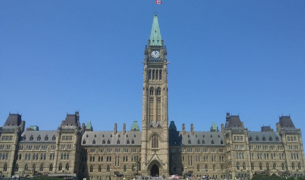 central block, main building, Canada government 