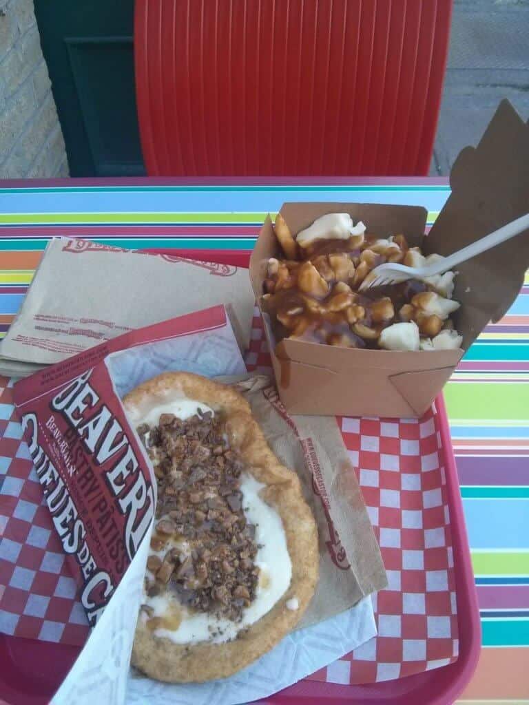 poutine, BeaverTails, Canadian food, one of things you must see in Ottawa, Canada 