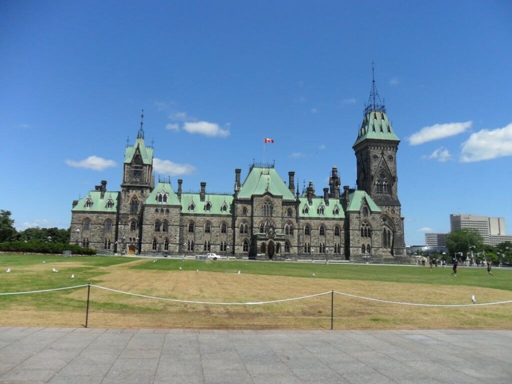 Canadian Parliament, guided tours, capital, View of the East Block