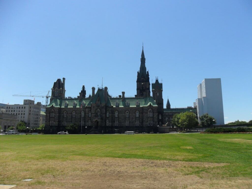 west block, parliament, Canada. What is Ottawa known for
