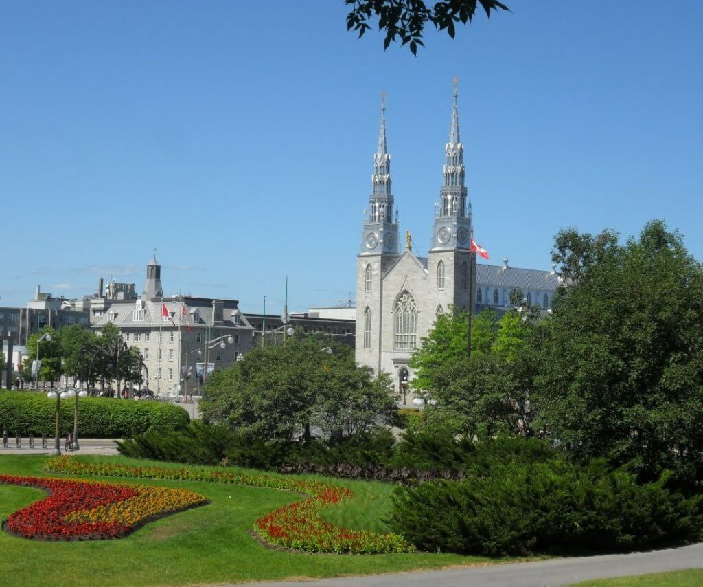 Notre-Dame Cathedral, Major’s Hill Park, church, Ottawa