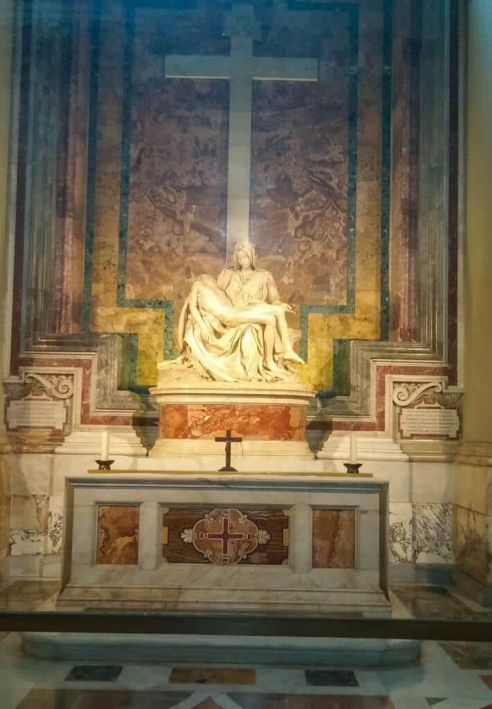 The Pieta, statue, St. Peters Basilica, Things You Must See In Vatican City 