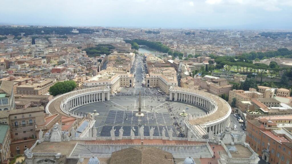 St. Peter's Square, Vatican City, dome