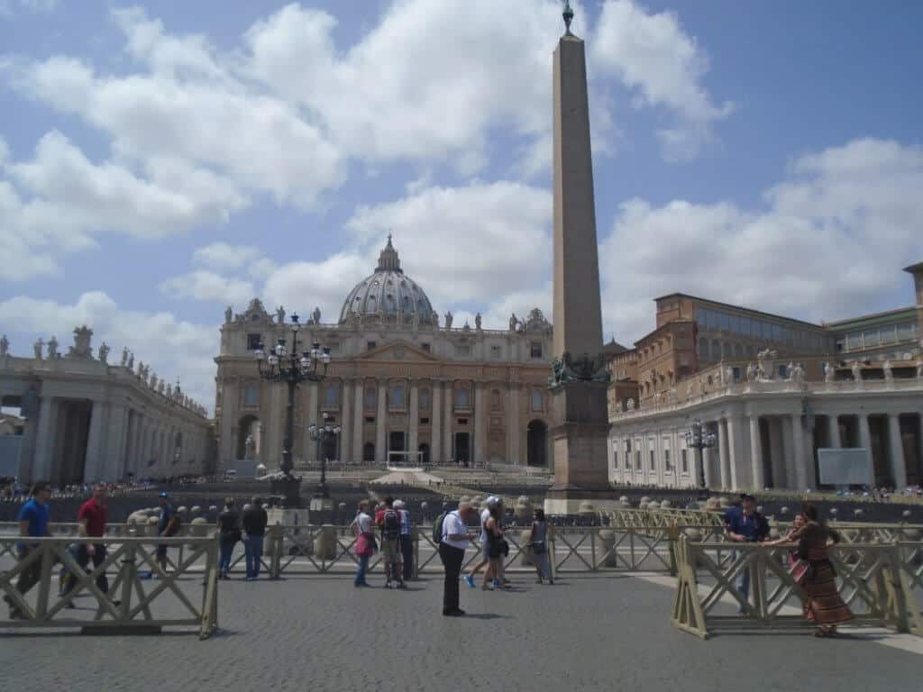 Vatican City, St. Peters Square, obelisk