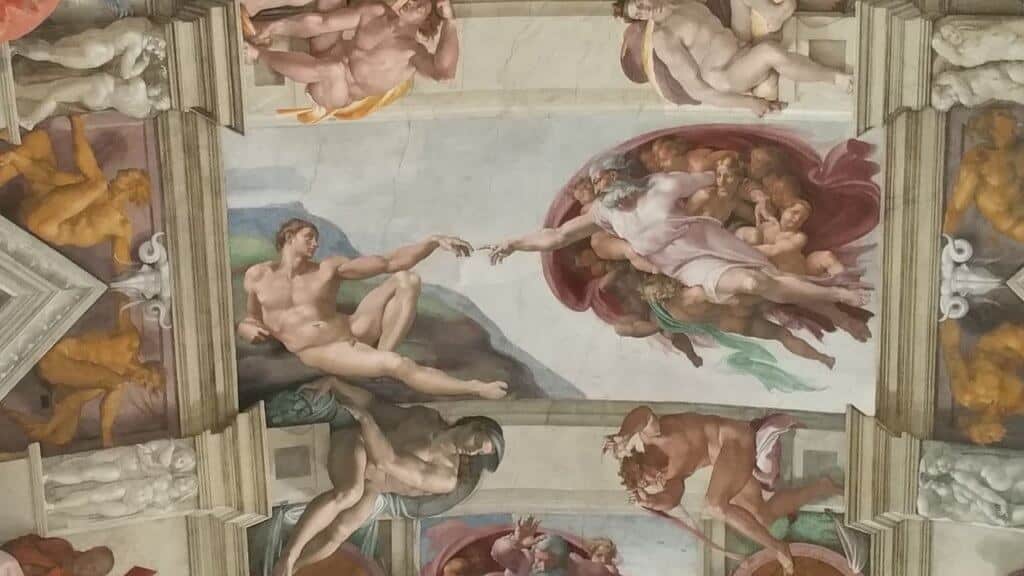 Creation of Adam, Sistine Chapel, Michelangelo, Things You Must See In Vatican City 