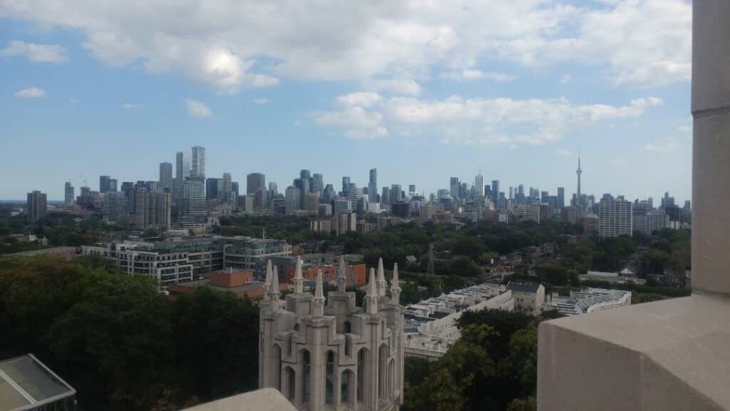Norman Tower, view, downtown Toronto
