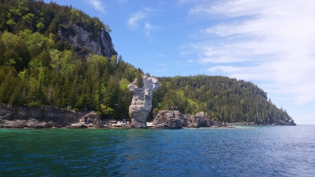 Flowerpots Island, rock formation