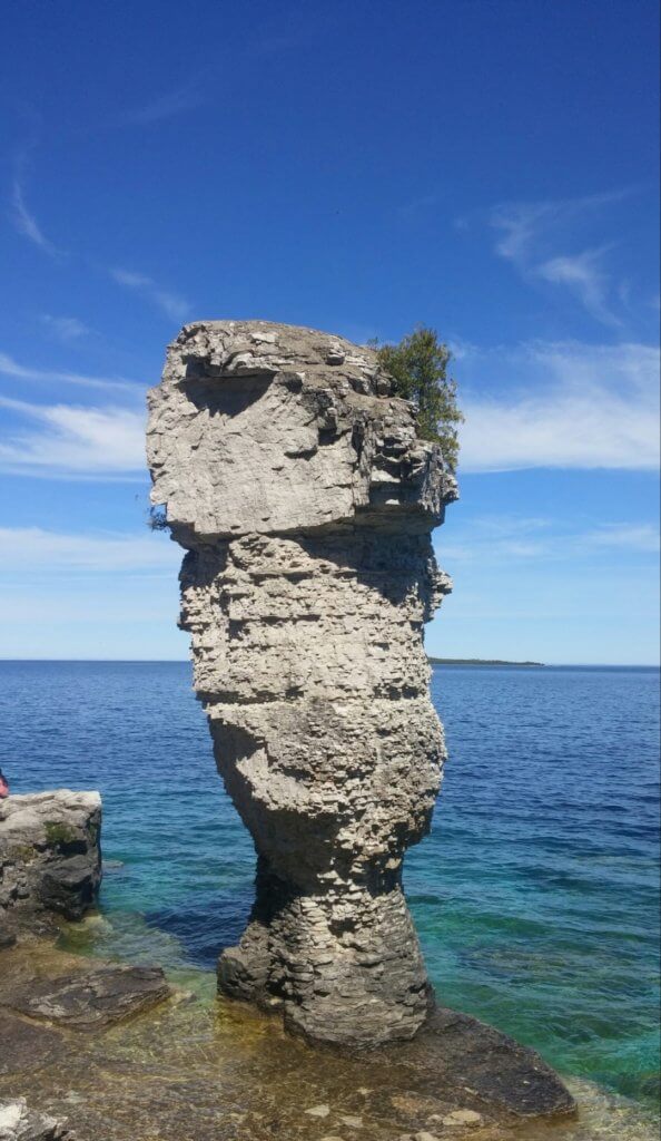 sea stack, Tobermory, flowerpot, must see