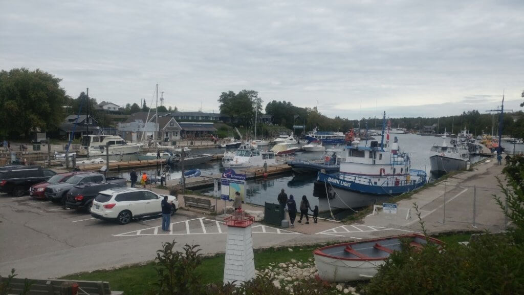 Tobermory - small harbor town located on the north tip of the Bruce Peninsula