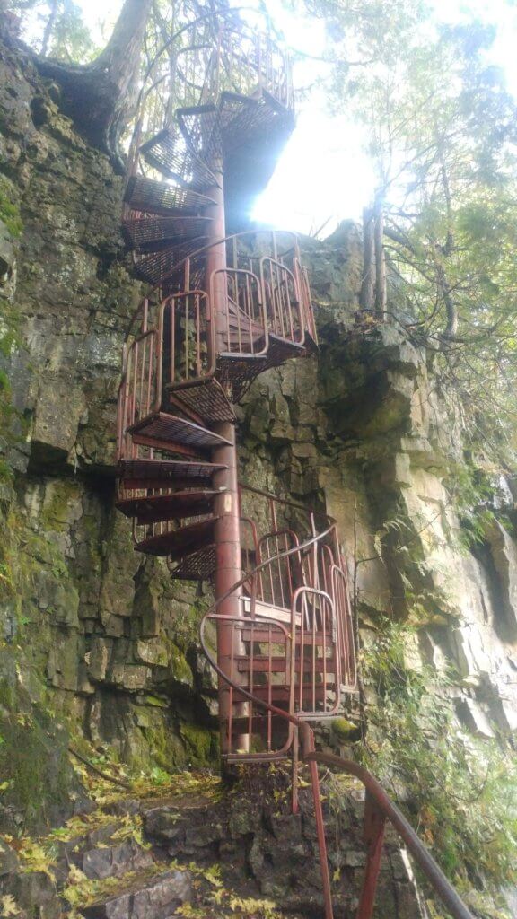 Spiral Staircase, Spirit Rock Conservation Area