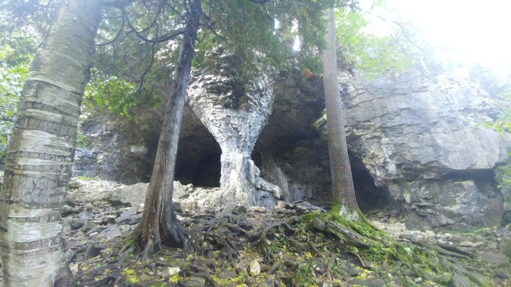 Bruce's Caves Conservation Area, caves, Canada, rocks