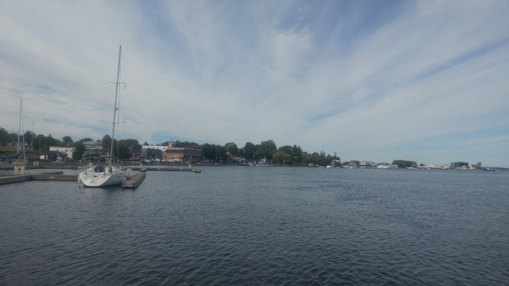 Little Current, marina, boats, Ontario