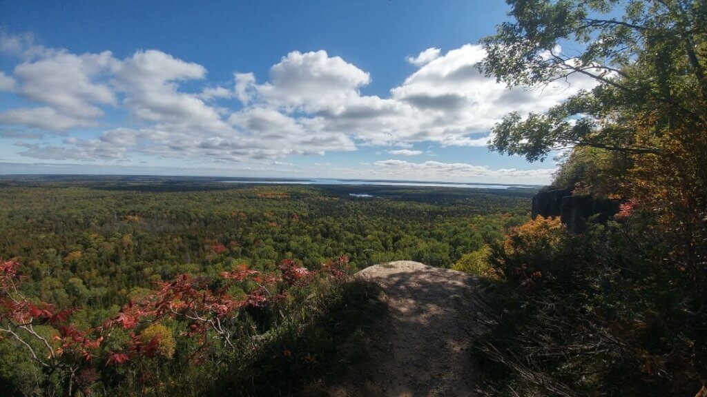 Cup and Saucer Trail, view, Manitoulin Island