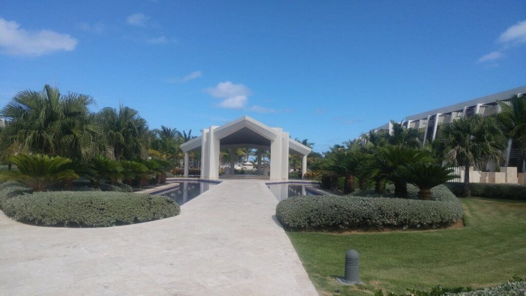 The grounds of Dreams Onyx Punta Cana