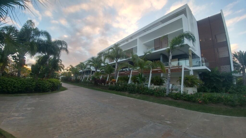 A view of the grounds, resort in the Dominican Republic