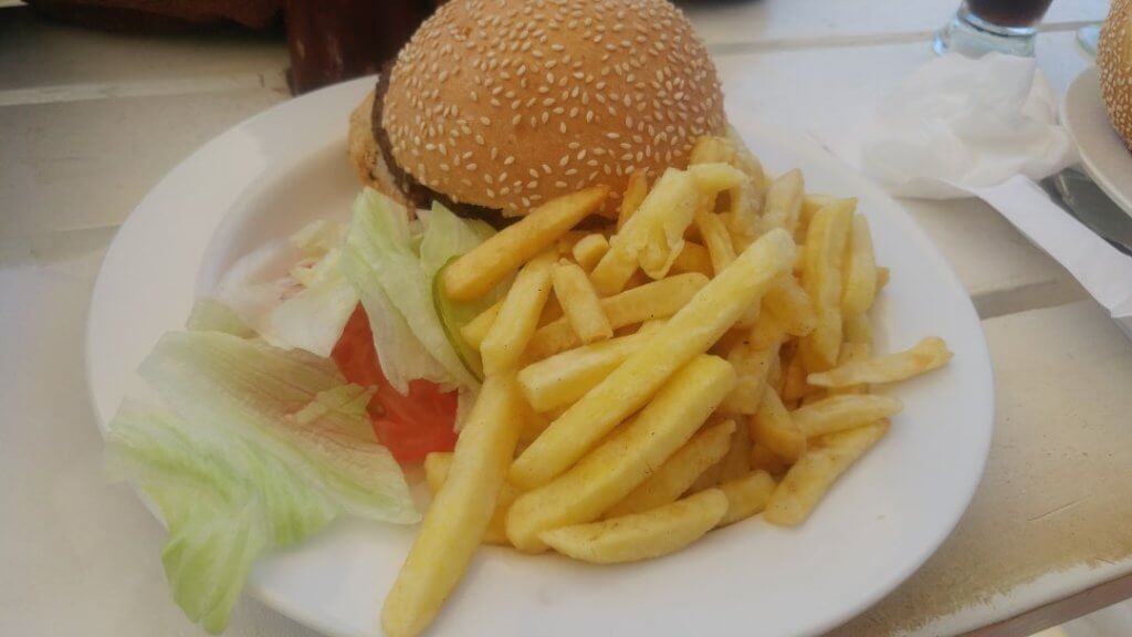 grill, burger, fries, lunch, Dreams Onyx Punta Cana Resort & Spa