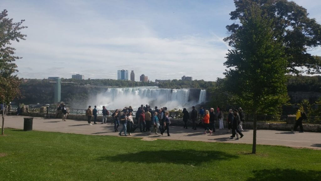 Park around the falls, Niagara Falls Canada attractions
