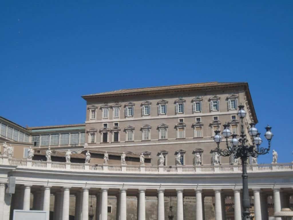 Apostolic Palace (the Pope's home)