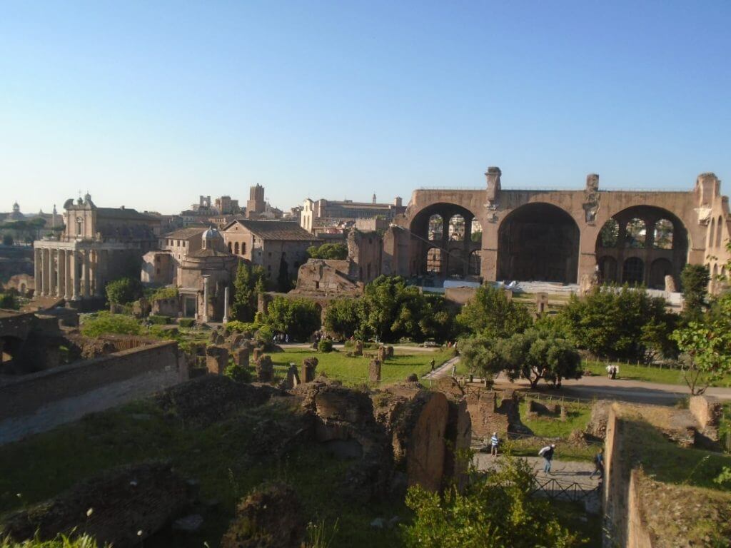 View of the Roman Forum in Italy, What to visit in Rome  