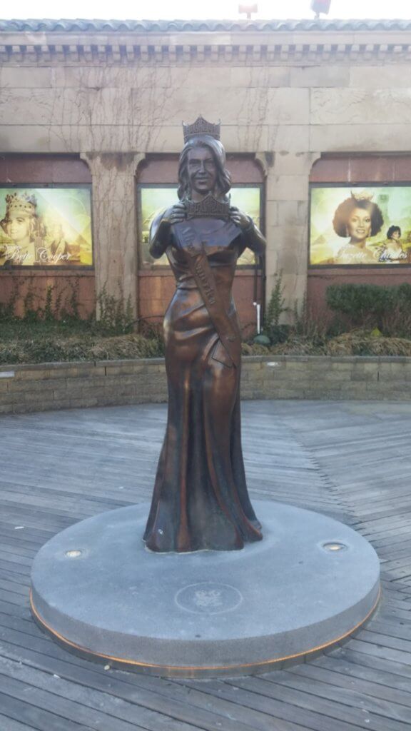 Statue dedicated to Miss America pageant, Atlantic City, New Jersey 