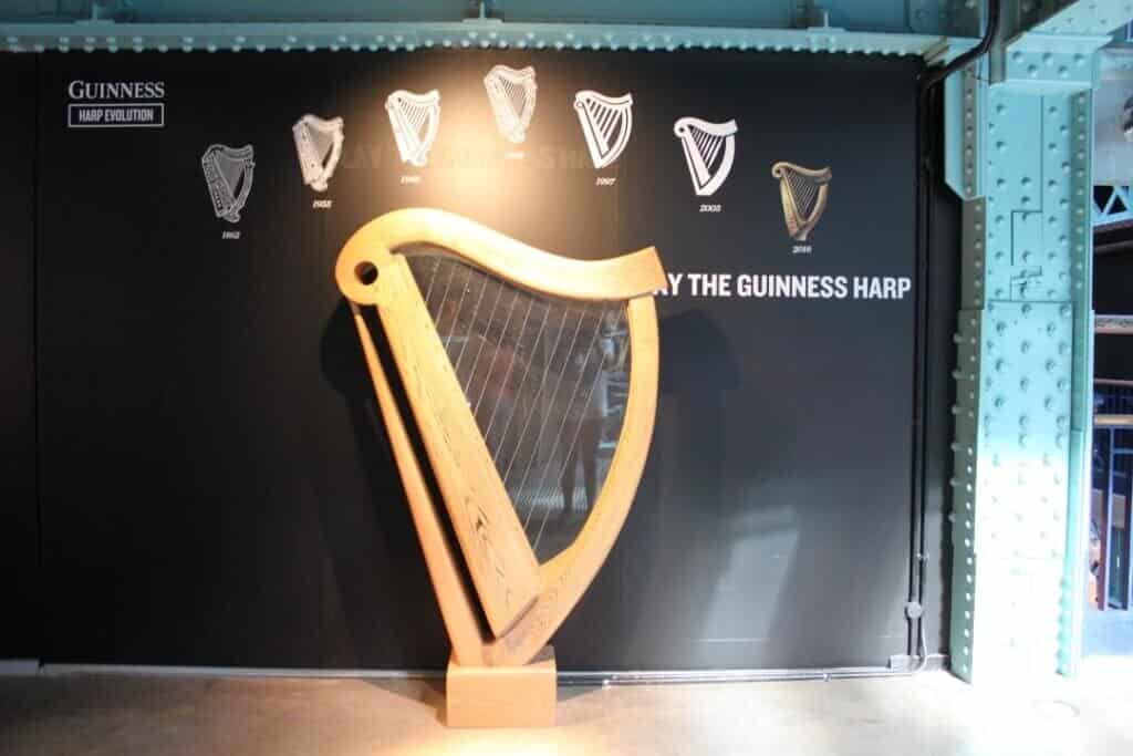 Part of the Guinness Storehouse museum, Dublin attractions 