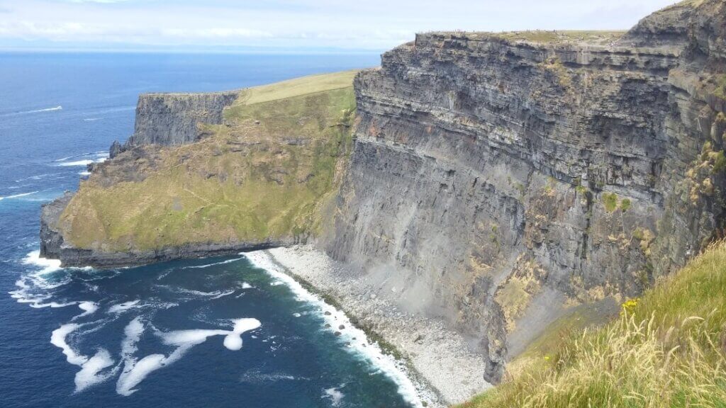 The Cliffs of Moher are one of the places to visit in Ireland 