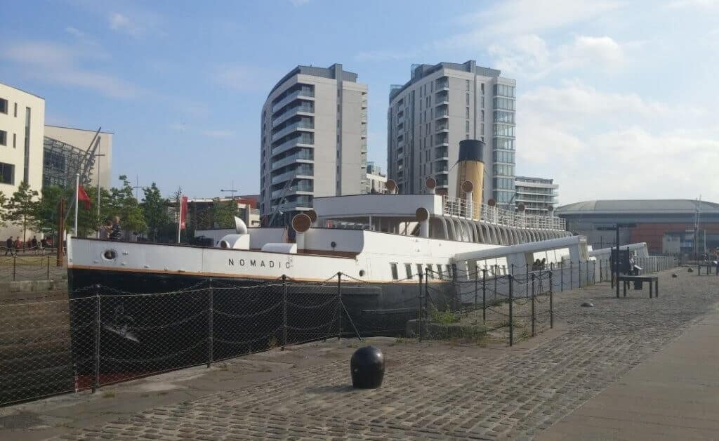 SS Nomadic - tender to Titanic, places to visit in Ireland