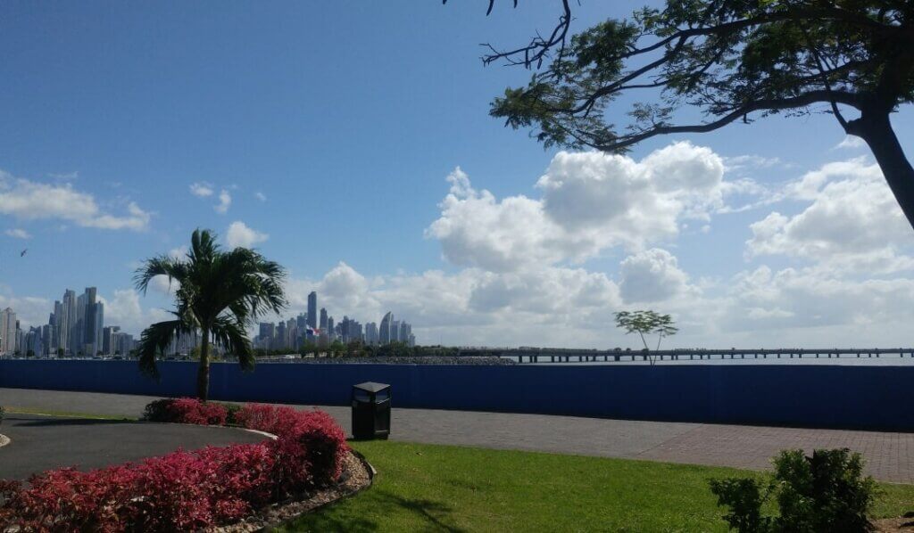 View toward Downtown Panama City, Panama City and Canal Day Trip