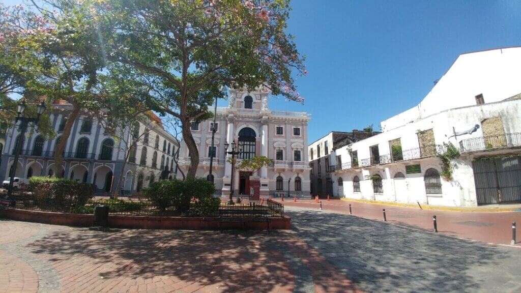 Town Square of Casco Antiguo, Panama City