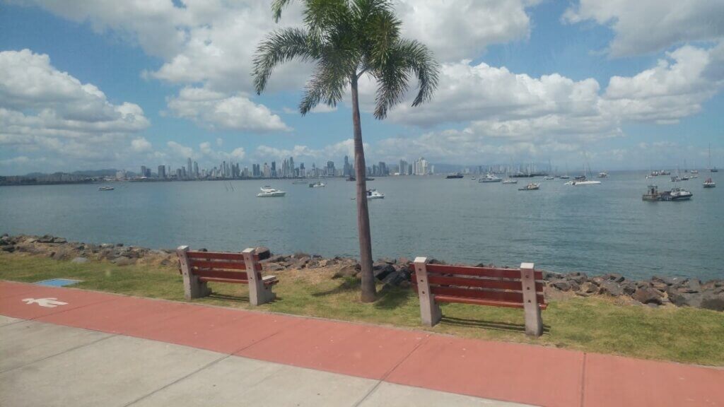 View towards Downtown Panama City from the Amador Causeway
