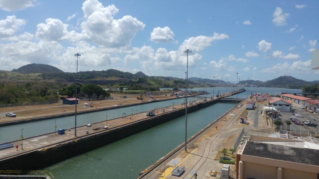 The Mirafores Locks, Panama Canal