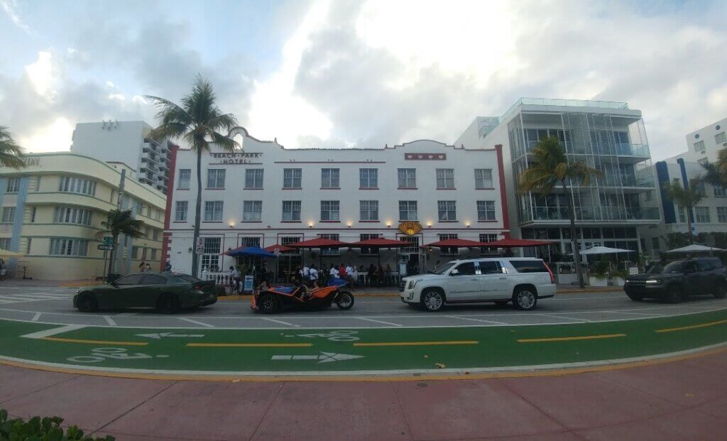 Art Deco hotels on Ocean Drive, Miami Beach, Luxury cars, Fun things to do in Miami for adults